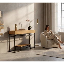 KONSOLA  DREWNO LITE DĄB OLCHA SKD-319